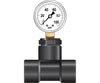 Pressure Gauge with 3/4in Hook Up