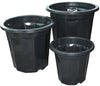 Black Plastic Planter, pack of 76