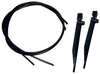 Dripper Stakes with 1/8 in Dripper Line (100/Bag)