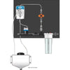 Etatron eOne Micro-Dosing Pump 0.75 in - Assembled Panel (Right to Left)