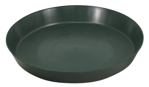 Green Premium Plastic Saucer 14 in