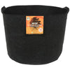Gro Pro Essential Round Fabric Pot w/ Handles 15 Gallon - Black (48/Cs)