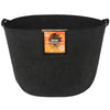Gro Pro Essential Round Fabric Pot w/ Handles 30 Gallon - Black (30/Cs)
