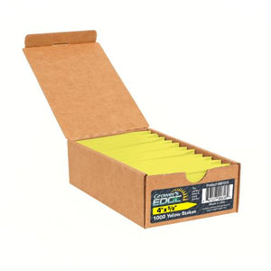 Grower's Edge Plant Stake Labels Yellow - 1000/Box