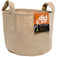 Dirt Pot Tan 10 Gal w/Handle