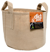 Dirt Pot Tan 10 Gal w/Handle