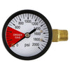 High_Pressure_Gauge_1/4"_MPT_Stem