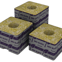 Delta 4  Block, 3"x3"x2.5" with hole, case of 385